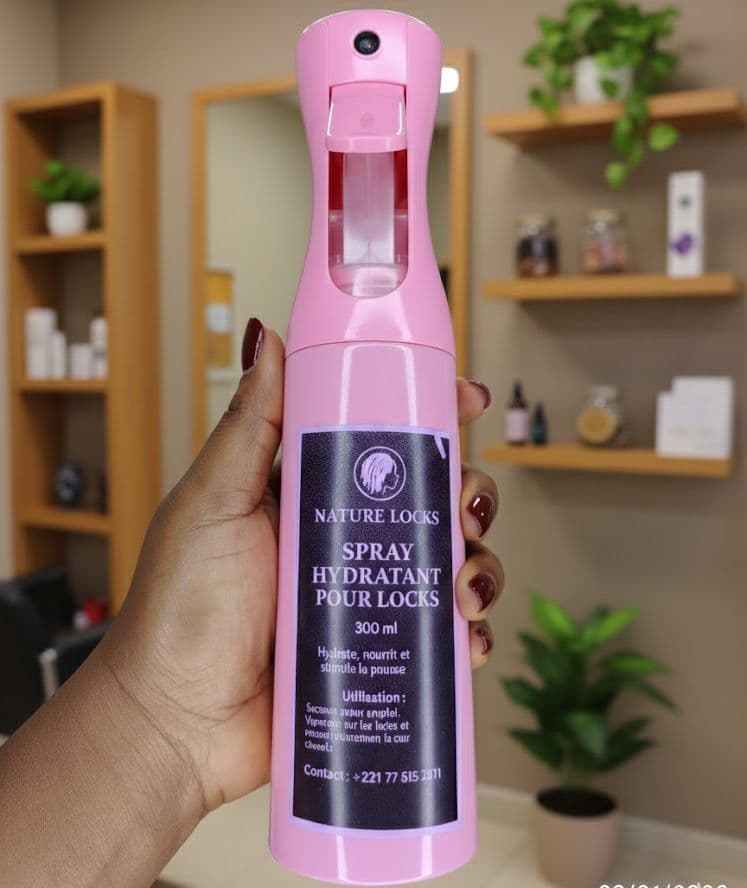 🌿 Spray Hydratant pour Locks – Beauté au Pluriel
